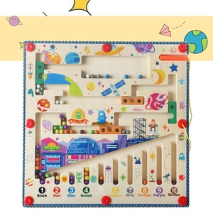 Tavola di Attività <span class=keywords><strong>Montessori</strong></span> in Legno per Bambini dai 2 ai 6 Anni, Vendita Calda - Product Image 4