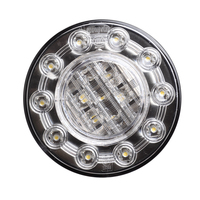 10-30V rond LED feux de remorque indicateur d'arrêt feux arrière de remorque arrière LED camion remorque lumière