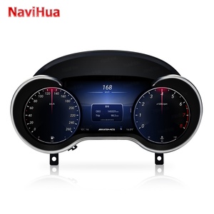 Écran numérique de tableau de bord 12,3 pouces pour Mercedes Benz ML GL GLE GLS R G Class – Compteur de vitesse LCD et kilométrage amélioré - Product Image 1
