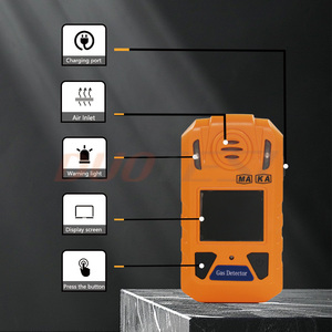 Détecteur de fuite numérique portable intelligent pour NH3, certifié Ex, pour l'analyse des COV et du CO, pour usage en laboratoire, industriel et agriculture intelligente, avec écran LCD - Product Image 1