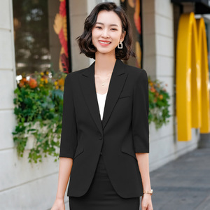 <span class=keywords><strong>Traje</strong></span> <span class=keywords><strong>de</strong></span> negocios con manga <span class=keywords><strong>de</strong></span> siete puntos para <span class=keywords><strong>mujer</strong></span>, <span class=keywords><strong>traje</strong></span> <span class=keywords><strong>Formal</strong></span> ajustado profesional a la moda, nuevo - Product Image 2