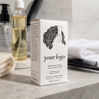 Boîte en papier personnalisée pour produits cosmétiques avec boîte à dossiers recyclée pour cadeaux de soins de la peau et présentation en magasin
