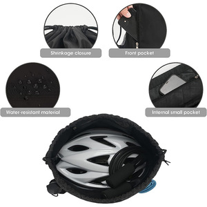 <b>Drawstring</b> <b>Backpack</b> Custom Logo And Printed Waterproof Sports Gym Bag Promotional String Bag Outdoor Travel Cinch Bag Street - Product Image 3