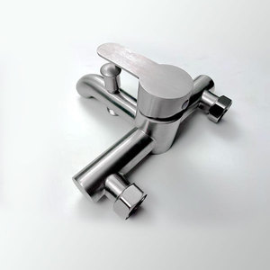 Austenite 304 Stainless Steel Bath Hardware <b>Set</b> Triple Shower Faucet With Fixed And Handheld <b>Spray</b> Head For Bathroom - Product Image 3