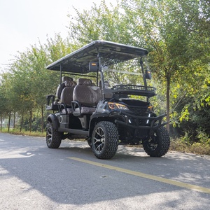 Carrito de Golf Certificado CE de 4 Tiempos, Buggy Turístico de 5-6 Asientos con Autonomía de 48v y 30 km - Product Image 3