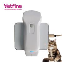 Échographe vétérinaire 3 en 1, sonde d'échographie Doppler couleur sans fil, connexion Wifi et USB