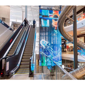 Indoor Transparent LED <b>Display</b> <b>Wall</b> Glass Window Advertising Transparent LED screen - Product Image 3