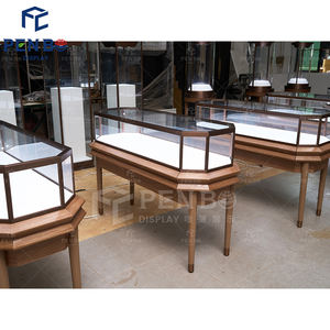 Cina elegante negozio di gioielli da banco Interior Design in legno espositore per gioielli anello di diamanti collana negozio - Product Image 1