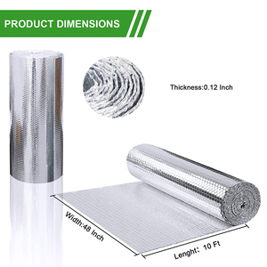 Reflective <strong>Window</strong> Thermal <strong>Insulation</strong> Foam Aluminum Foil <strong>Bubble</strong> <strong>Insulation</strong> Roll for Keep Heat