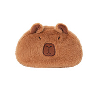 Boîte à mouchoirs de voiture de dessin animé moderne avec conception suspendue en fourrure en peluche rangement multifonctionnel pour accoudoir et organisateur de dossier de siège