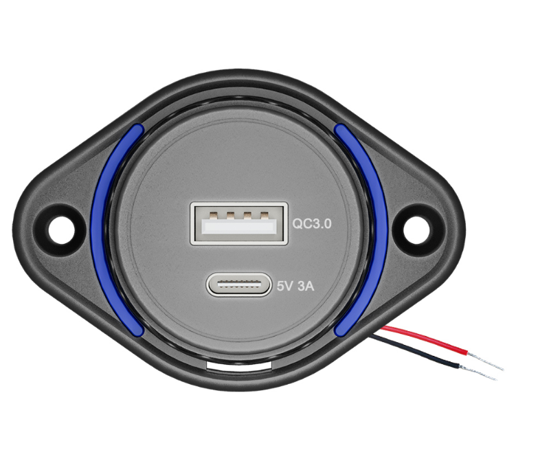 USB-A+TYPE-C Without Cover