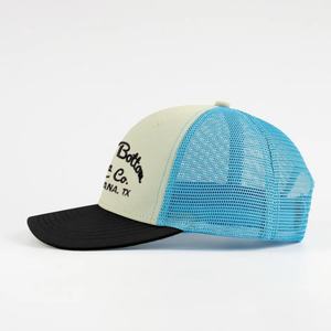 Custom Design High Quality Richardson Style 6 Panel Leather Patch Logo Mesh Snap Back Richardson 112 Trucker <b>Hats</b> Brand Gorras - Product Image 3