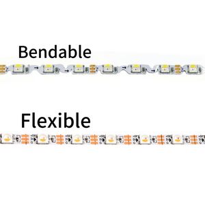 Mini 5.5mm PCB sk6812 RGBW 60LED zigzag linh hoạt uốn cong rắn kỹ thuật số 60pixels 5V S hình dạng địa Chỉ Led Strips - Product Image 3