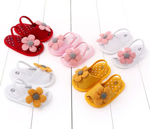 Haute qualité filles chaussures enfants nouveau Style semelle souple chanvre supérieur sans lacet fermeture école utilisation été automne printemps <span class=keywords><strong>sandales</strong></span> pour bébé - Product Image 2