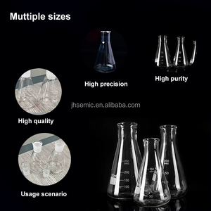 Fabrieksmatig geproduceerde, hittebestendige, transparante kwarts driehoekige kolom - Product Image 6