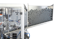 Équipement de remplissage et de scellage de tubes contrôlé par PLC, alimentation automatique des tubes, scellage, découpe, sans goutte pour crème cosmétique, lotion