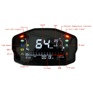 Lightweight Multi Function <strong>Cycling</strong> Accessories Motorbike Digital Dash Tacho <strong>Speedometer</strong> for Ducati 1200 Monster 1200 - Product Image 2