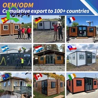 Casa Contenedor Portátil Expandible de 20 pies con Techo Plano, Lujosa, Prefabricada, Personalizable, Mini Casa Mejorada