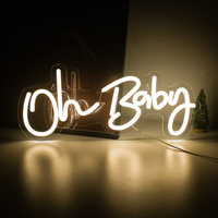 Letrero de Neón LED Personalizado de Alta Gama con Nombre, Luz de Corazón Sophia para Decoración de Pared de Dormitorio o Cuarto de Niñas