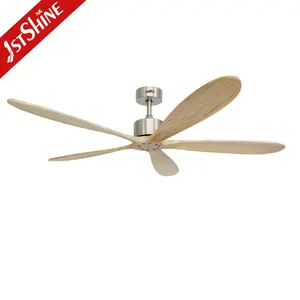 1stshine ceiling fan manufacturer dc motor 5 speed indoor wood ceiling fan with remote
