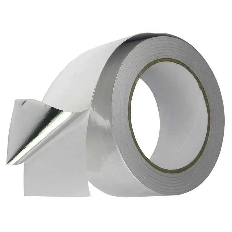 Aluminium Foil Protection HVAC Adhesive Solvent Heat Resistant Sealing Duct Alu Waterproof Tape