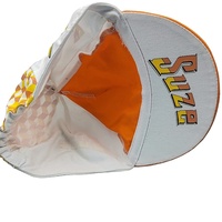 Vente en gros de casquettes de cyclisme en coton avec logo imprimé personnalisé pour le cyclisme, le camping, la course et la casquette d'équitation non structurée