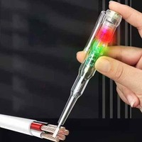 Pen Tester Tegangan Cerdas AC Non-kontak Induksi Voltmeter Detektor Daya Obeng Listrik Indikator - Promo