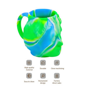 Taza de café de silicona sin BPA y de grado alimenticio, taza para beber irrompible para copas de vino de fiesta para Bar, la taza más nueva - Product Image 4