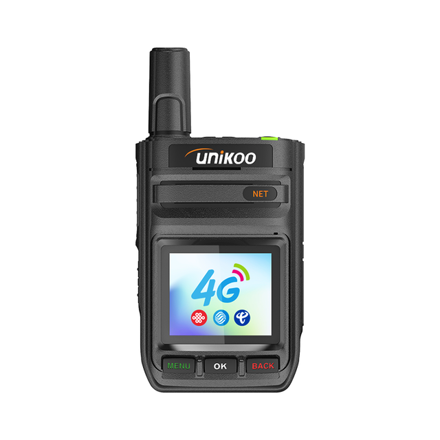 UNIKOO UP380 4G Walkie Talkie Handheld Network Two Way Radio Sim Card for Long Distance Communication