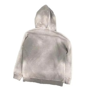 Sudadera con Capucha TKAN467 OEM al por Mayor, con Logotipo Personalizado, Estilo Vintage, Lavado a la Piedra, 100% Algodón, Felpa Francesa, Lisa, 450 g/m², Lavado Ácido, con Cremallera - Product Image 4