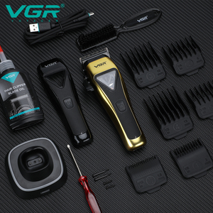 Cortapelos Profesional VGR V-015 para Hombre con Motor Vectorial de 9000 RPM y Cuchilla DLC para Salón de Belleza y Barbería - Product Image 2