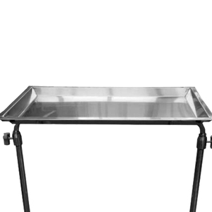 <span class=keywords><strong>Chariot</strong></span> <span class=keywords><strong>médical</strong></span> de plateau d'acier inoxydable des meubles 304 médicaux MN-SUS004 avec des roues - Product Image 3