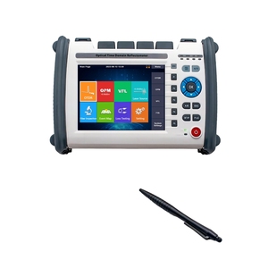 Profesyonel çok fonksiyonlu <span class=keywords><strong>OTDR</strong></span> 850 1300 1310 1490 1550 1625 1650 dokunmatik ekran Fiber optik test cihazı taşınabilir LED ışık - Product Image 3