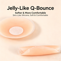 Cache-tétons invisibles en silicone OEM en gros, imperméables, sans couture, réutilisables, effet liftant, accessoires de soutien-gorge pour femmes