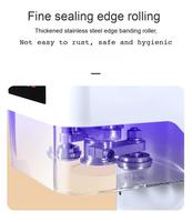 Selladora Automática de Latas de Aluminio Eléctrica con Pantalla Digital, Selladora Multifuncional de Latas de Bebidas para Uso Doméstico