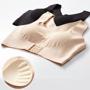 Vendita calda chiusura anteriore Logo personalizzato Plus Size Anti gobbo correzione postura chiusura anteriore reggiseno sportivo - Product Image 4