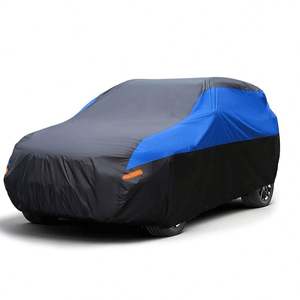 Accessoires de voiture Housse de voiture en polyester imperméable Quatre saisons Ajustement universel 99% UV 80% Protection IR Isolation thermique Imperméable à l'eau - Product Image 5