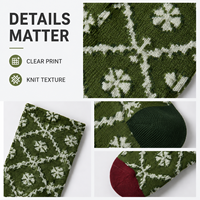 Chaussettes personnalisées OEM pour adultes, collection automne – Polyester/Nylon/Coton/Fibre de bambou/Laine, sans coutures, résistantes aux déchirures, imprimées sur toute la surface