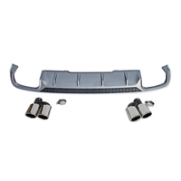 Diffuseur de pare-chocs arrière OEM S5 Stye de prix usine pour Audi A4 Sline S4 B9(2017-2019) Diffuseur arrière Fit A4 S4 B9 Diffuseur