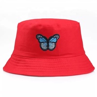 Logotipo bordado personalizado 100% algodón transpirable suave ojo de cerradura sol sombreado cálido pescador sombrero cubo gorras sombreros para hombres y mujeres