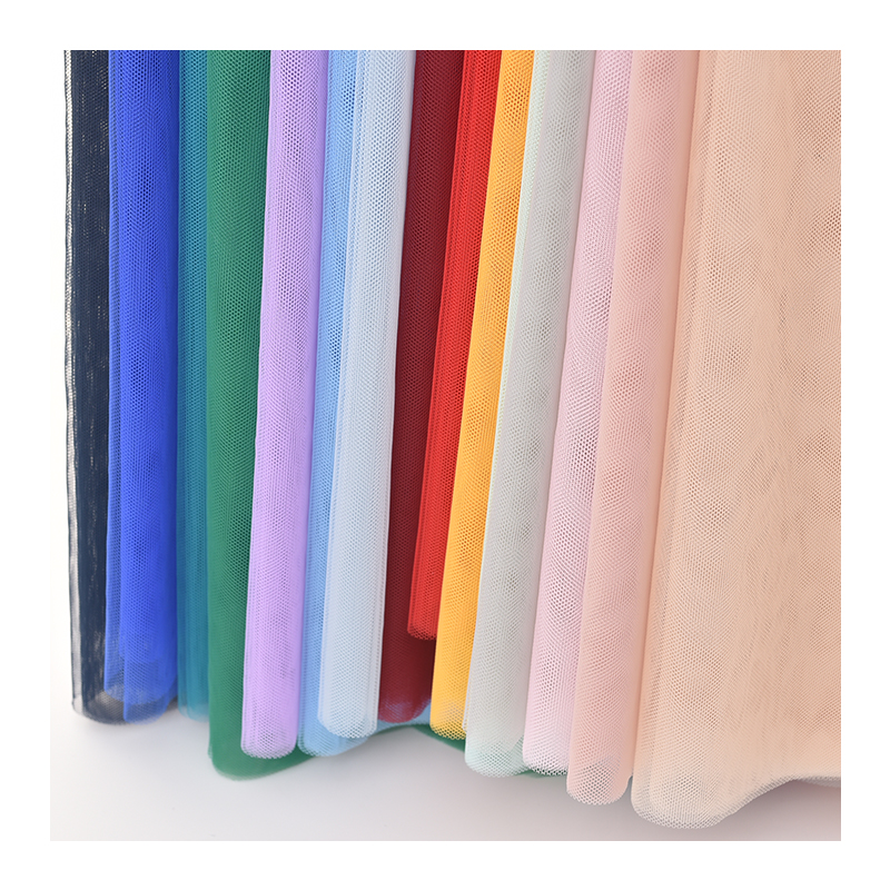 В наличии, оптовая продажа, цветная Тюлевая ткань для изготовления платьев, кружевная ткань