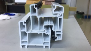 HSPG60-08 Upvc finestra a battente <span class=keywords><strong>profilo</strong></span> Pvc plastica profili bianchi per finestra e porta - Product Image 4