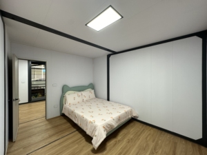 <span class=keywords><strong>บ้าน</strong></span>สำเร็จรูปขนาด 20 ฟุต 40 ฟุต <span class=keywords><strong>บ้าน</strong></span>คอนเทนเนอร์แบบขยายได้ โครงสร้างเหล็ก <span class=keywords><strong>บ้าน</strong></span><span class=keywords><strong>แบบ</strong></span>โมดูลาร์ 2 <span class=keywords><strong>ชั้น</strong></span> <span class=keywords><strong>3</strong></span> ห้องนอน 2 ห้องน้ำ - Product Image 4