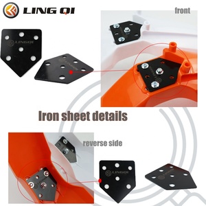 Garde-boue avant en plastique modifié LINGQI RACING SURRON Light Bee Gen 2 pour <span class=keywords><strong>moto</strong></span> tout-terrain SUR RON SUR-RON, kit de protection contre la boue - Product Image 5