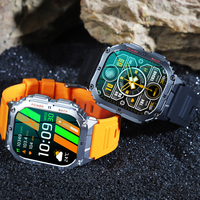 Reloj Inteligente K61pro para Hombre, Resistente al Agua, con Función de Llamadas BT, Podómetro, Reloj Deportivo 2026