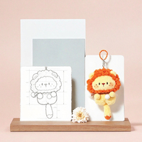Porte-clés en peluche, poupée jouet, breloque de sac Kawaii, cadeau, figurine en coton PP de 9 cm