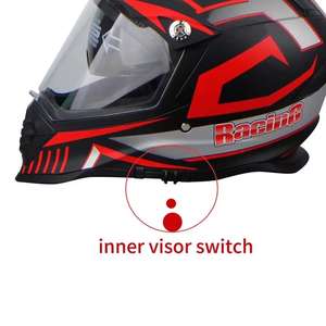 <span class=keywords><strong>Casco</strong></span> de motocicleta <span class=keywords><strong>Alien</strong></span> Predator, fabricado en China, ABS, cara completa, más barato - Product Image 5