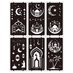 Stencil per Tatuaggi Traforati per Body Painting, Henna Dipinta a Mano, Festival Mediorientale, Stencil per Tatuaggi Spray - Product Image 6