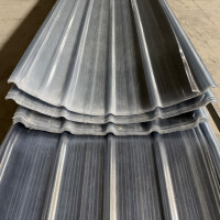 Stoßfeste Industrielle Glasfaser-Wellplatten Leichtgewichtige Transparente Dachziegel