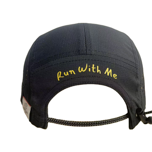 Tùy Chỉnh Biểu Tượng Phản Quang Snap Trở Lại Không Có Cấu Trúc Chạy Mũ Polyester Thoáng Khí Thể Thao Ngoài Trời Camper 5 Bảng Điều Chỉnh Cap - Product Image 4